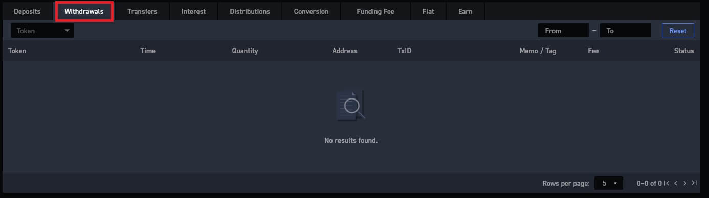 Hvordan ta ut og foreta et innskudd på WOO X